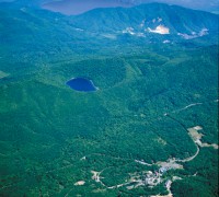 カルルス温泉全景