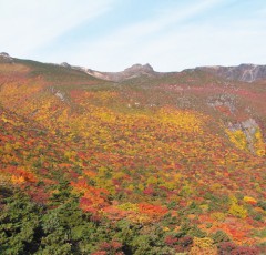 安達太良山の秋