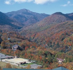 新甲子温泉の全景