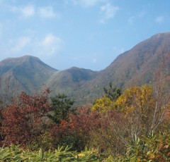 三瓶山の紅葉