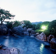 さぎの湯温泉の露天風呂