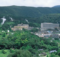 霧島温泉の全景