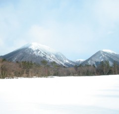 東の原の冬