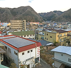 湯郷温泉 全景