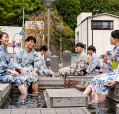 足湯「あんべ湯」