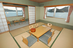 絶景を楽しめる客室